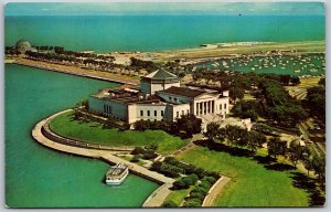 Vtg Chicago Illinois IL John G Shedd Aquarium 1960s View Postcard