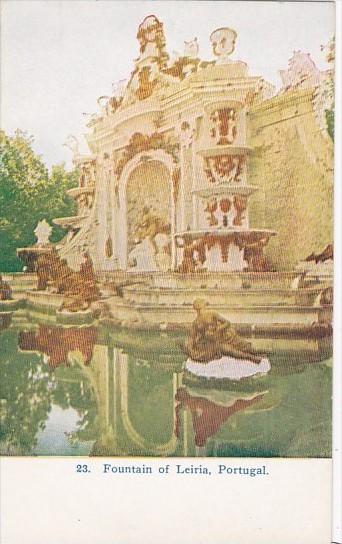 Portugal Fountain Of Leiria