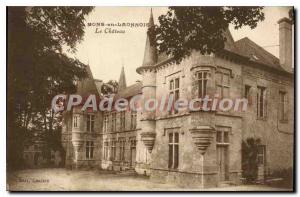 Old Postcard Mons Lannois Chateau