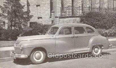 1948 Dodge 4 Door Sedan Automotive, Autos, Cards Old Vintage Antique Postcard...