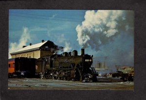 WI Milwaukee Road Railroad Train # 1038 Madison Wisconsin Postcard