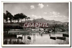 Old Postcard Saint Jean De Luz (BSES-Pyr) Nivelle and massive Rhune