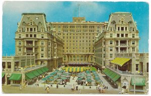 US Atlantic City, New Jersey.  Hotel/Motel Dennis. Stamped and mailed in 1967.