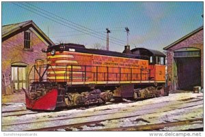 Fonda Johnstown & Gloversville Alco Switcher No 21 At Gloversville New York