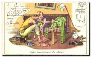 Old Postcard Legers disadvantages of celibacy