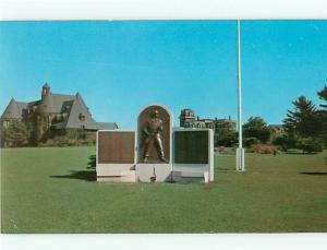 Vintage Post Card Memorial World War II Monument Florence Kane   R I   # 4115