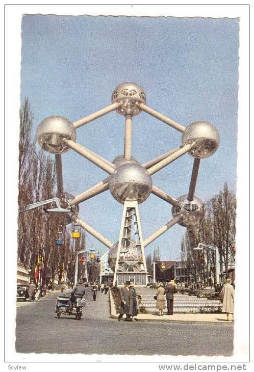 Atomium, Brussels, Belgium, 50-70