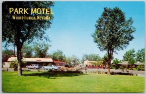Park Motel Winnemucca Nevada NV Office Sign Unused Vintage Postcard H63