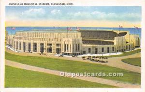 Cleveland Municipal Stadium Cleveland, Ohio, OH, USA Stadium Unused 