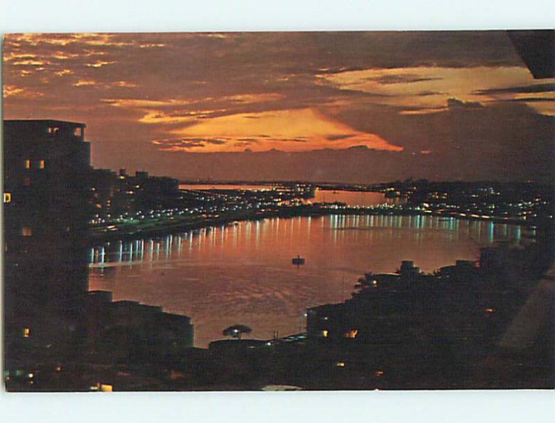 Unused Pre-1980 SUNSET AT CONDADO LAGOON San Juan Puerto Rico PR Q0126