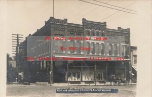 MN, Plainview, Minnesota, RPPC, Koenig Bros Big Store, Exterior View, Photo