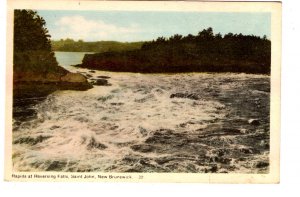 Rapids at Reversing Falls, Saint John, New Brunswick