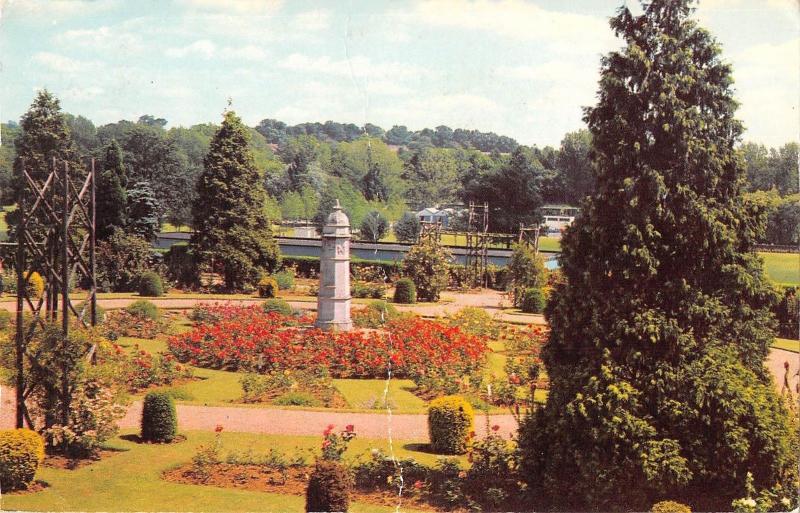 B103497 the sunken garden wicksteed park kettering    uk