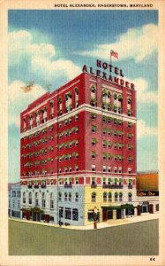 Maryland Hagerstown Hotel Alexander