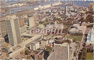 Modern Postcard View Aerienne Quebec