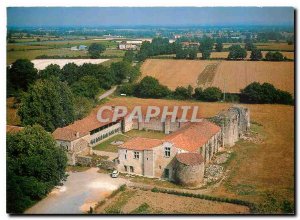 Modern Postcard Abbey of Our Lady of Grainetiere Les Herbiers (Vendee) View A...