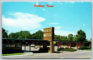 Sands Motel Dalhart Texas TX UNP Unused Chrome Postcard A13