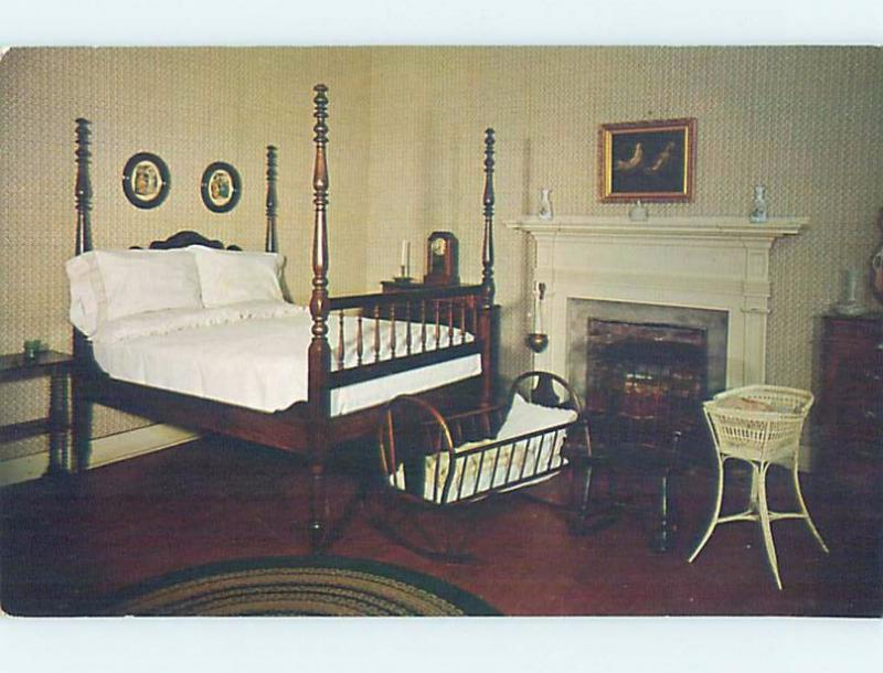 Pre-1980 BEDROOM AT HELEN KELLER BIRTHPLACE Muscle Shoals - Tuscumbia AL c9632