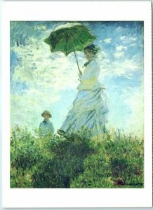 Claude Monet: Woman with a Parasol - Madame Monet & Her Son - Washington