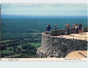 Postcard Eagle's Nest, Beautiful Rock City, Chattanooga, Tennessee