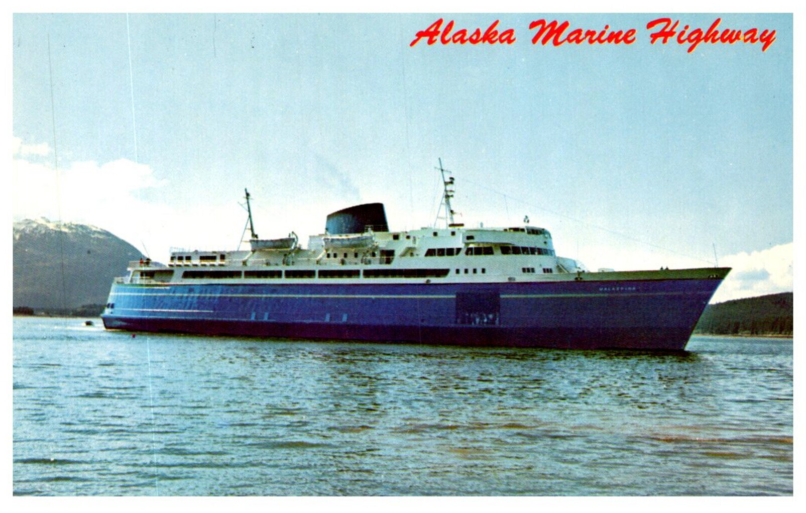 Ferries M.V. Malaspina/M.V.taku/M.V.Matanuska, , Alaska Marine Highway ...