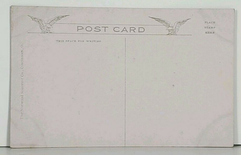 Cincinnati Ohio MONKEY HOUSE Zoological Garden c1907 Postcard J19