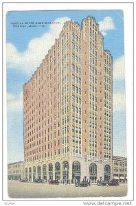 Exterior, Pontiac State Bank Building, Pontiac, Michigan, 30-40s