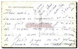 Postcard Old Saint Guenole Penmarch Rocks