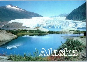 Mendenhall Glacier near Juneau Alaska Postcard