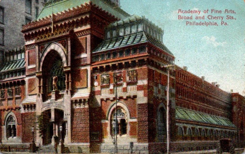 Pennsylvania Philadelphia Academy Of Fine Arts 1910