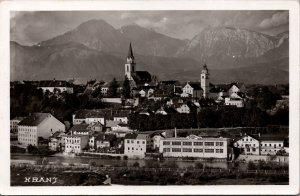 Slovenia Kranj Vintage RPPC C017