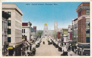 State Capitol on Capitol Avenue - Cheyenne WY, Wyoming - WB