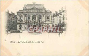Old Postcard Lyon Theater of celestins (1900 card)