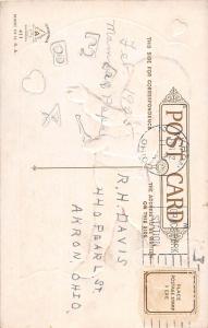 A4/ Valentine's Day Love Holiday Postcard 1915 Akron Ohio Boy Break Heart 13