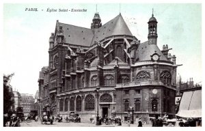 France Paris   Eglise saint Eustache