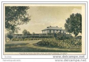 Pavilion At Union Printers Home, Colorado, pre1907