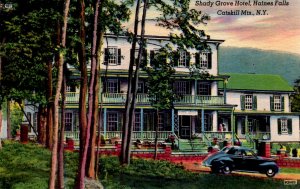 Catskill Mountains, New York - A view of the Shady Grove Hotel in Haines Falls