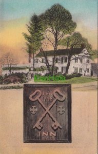 Postcard Conte Cross Keys Inn Doylestown PA