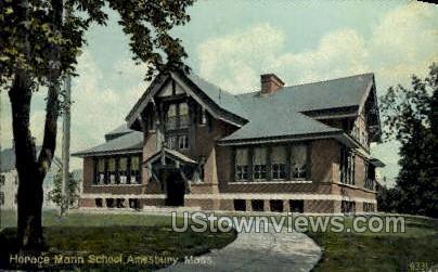 Horace Mann School Amesbury MA 1913
