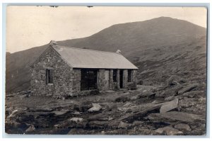 1922 The A.M.C. Hut View Mount Washington New Hampshire NH RPPC Photo Postcard 