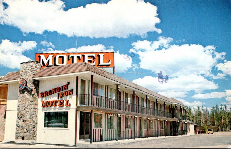 Montana West Yellowstone The Brandin' Iron Motel and Trailer Park 1984