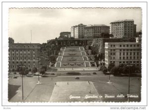 RP; Giardini in Piarra della Vittoria, Genova, Liguria, Italy, 00-10s