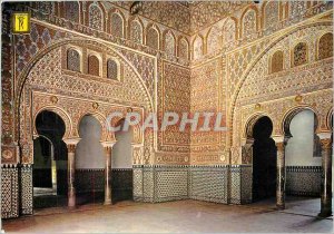 Postcard Modern Reales Alcazares de Sevilla Interior del Palacio del Rey Pedro D