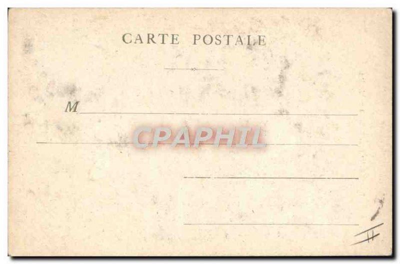Old Postcard Paris Telegraphe Chappe aerial