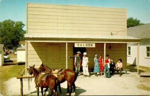 Iowa Mt Pleasant Midwest Old Settlers & Threshers Pioneer Village Saloon