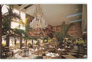 Fort Lauderdale Florida FL Vintage Postcard Creighton's Restaurant Interior View