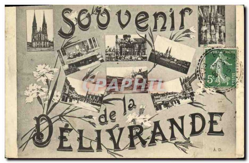 Old Postcard Remembrance Delivrande