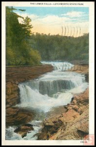 The Lower Falls - Letchworth State Park