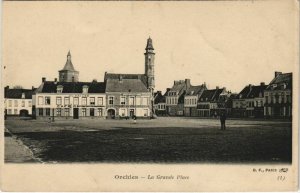 CPA ORCHIES - La Grande Place (135992)