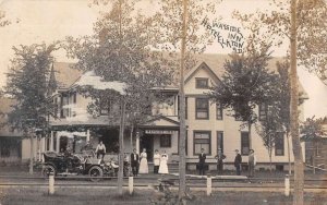 Elkton South Dakota Hotel Wayside Inn Real Photo Vintage Postcard AA19165
